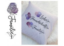 Stickserie - Rose Familie